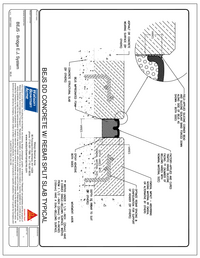 BEJS DD EMCRETE IN REBAR SPLIT SLAB TYPICAL Bridge Expansion Joint System Dec Cover