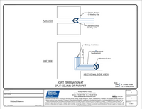 Jeene® (FW-W) Joint Termination at Split Column or Parapet CAD Detail (.pdf) Cover