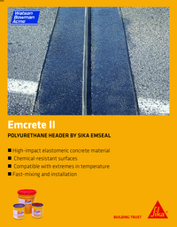 Emcrete II Fact Sheet Cover