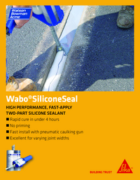 Wabo Silicone Seal Fact Sheet Cover