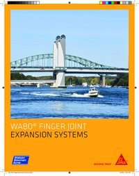 Wabo Finger Joint Expansion Joint Systems Cover